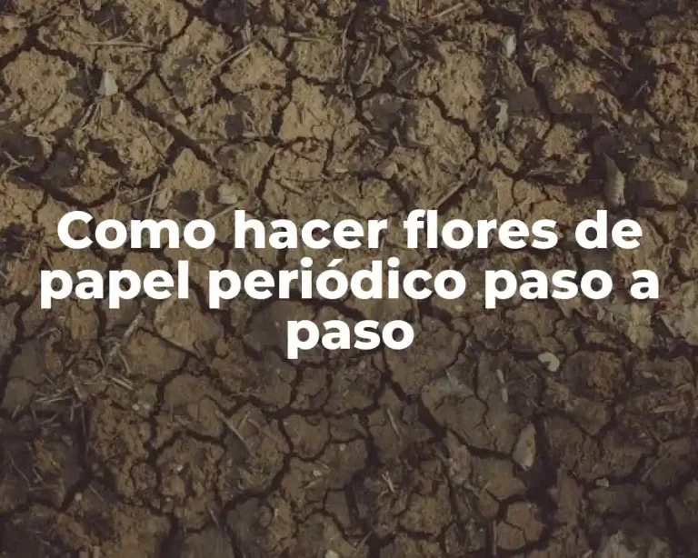 Como hacer flores de papel periódico paso a paso