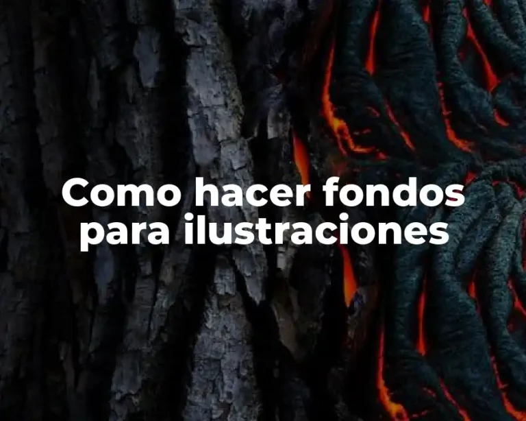 Como hacer fondos para ilustraciones