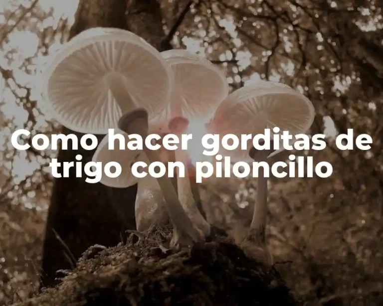 Como hacer gorditas de trigo con piloncillo