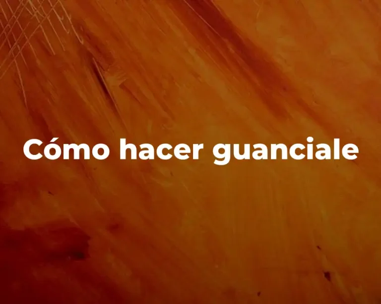 Cómo hacer guanciale