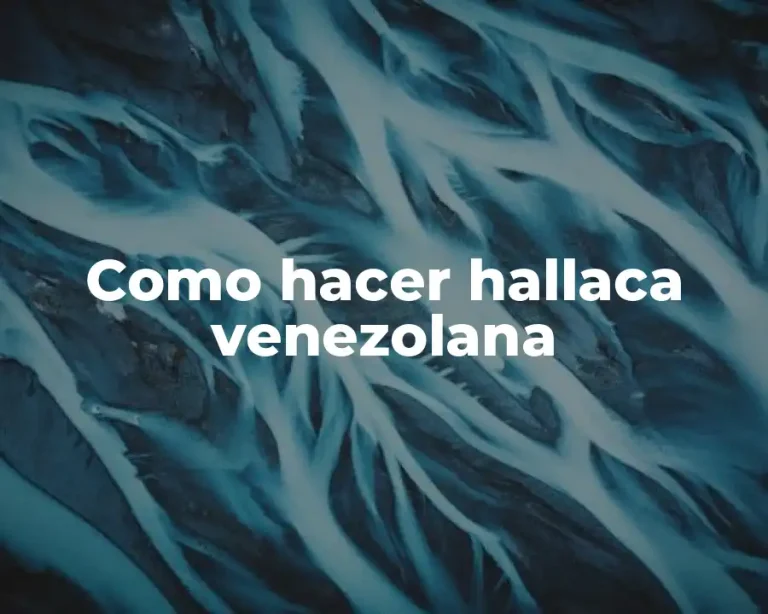 Como hacer hallaca venezolana