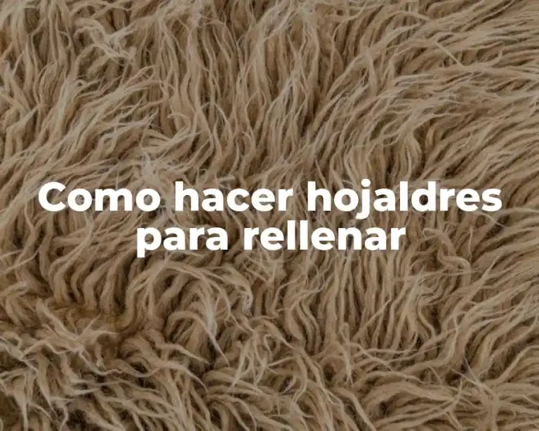 Como hacer hojaldres para rellenar