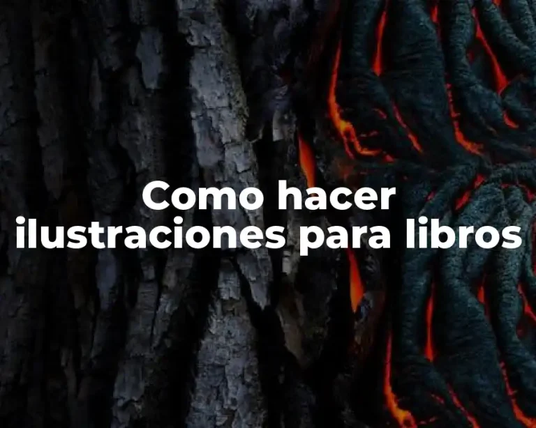 Como hacer ilustraciones para libros