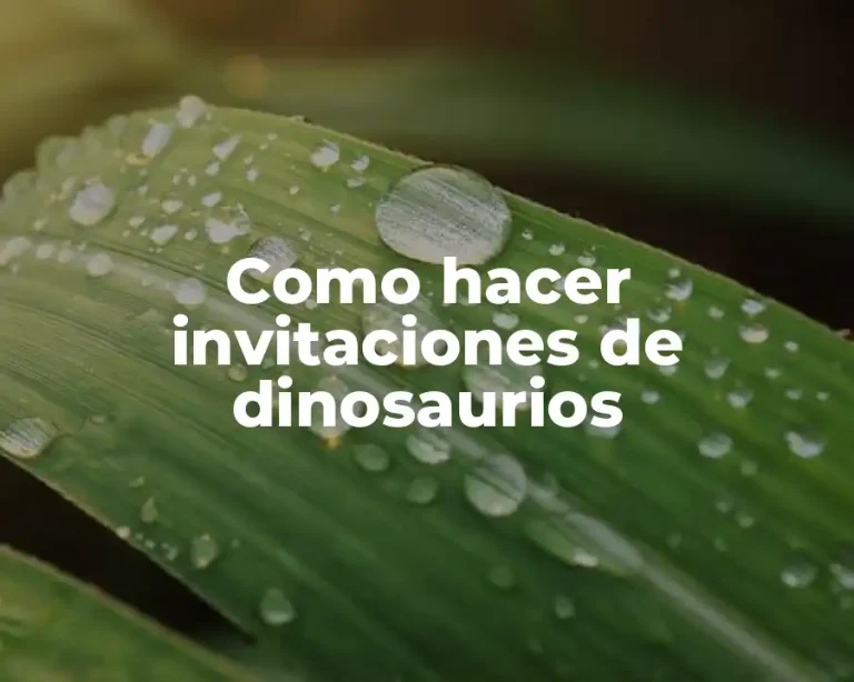 Como hacer invitaciones de dinosaurios