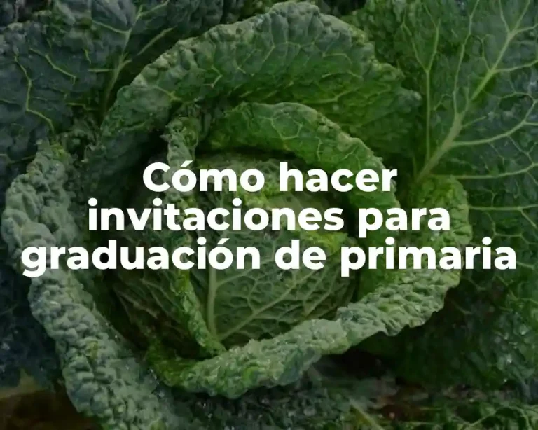 Cómo hacer invitaciones para graduación de primaria