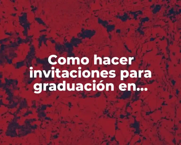 Como hacer invitaciones para graduación en Publisher