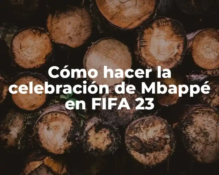 Cómo hacer la celebración de Mbappé en FIFA 23