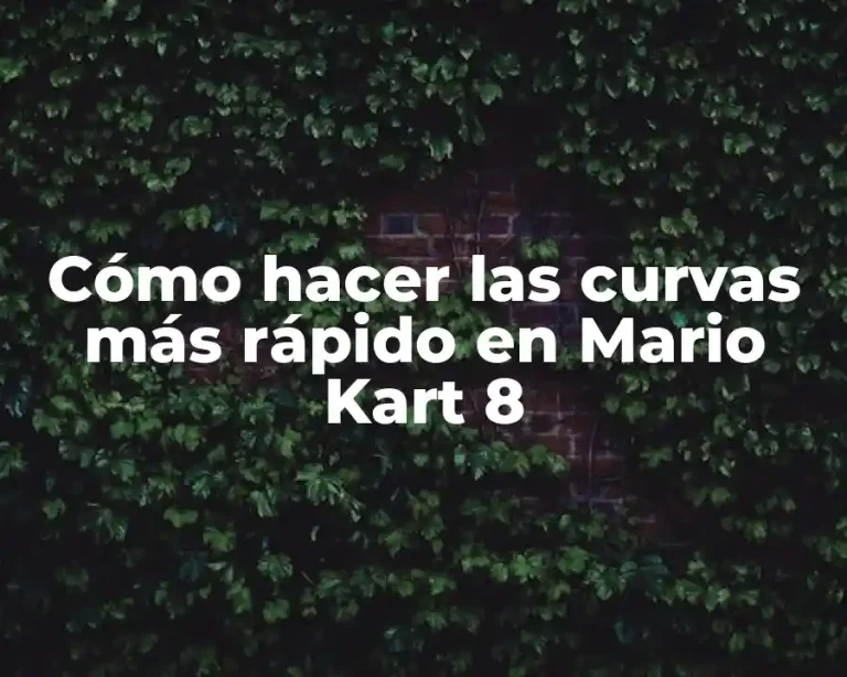Cómo hacer las curvas más rápido en Mario Kart 8
