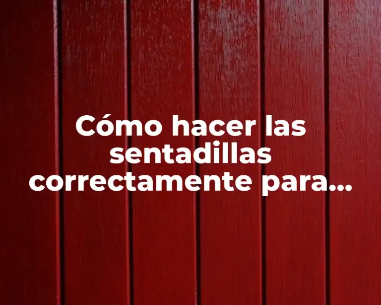 Cómo hacer las sentadillas correctamente para glúteos