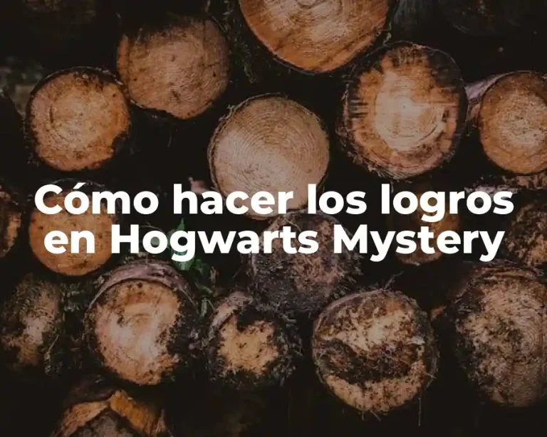 Cómo hacer los logros en Hogwarts Mystery