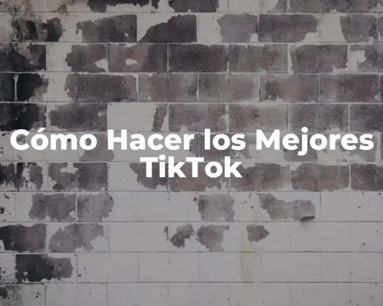 Cómo Hacer los Mejores TikTok