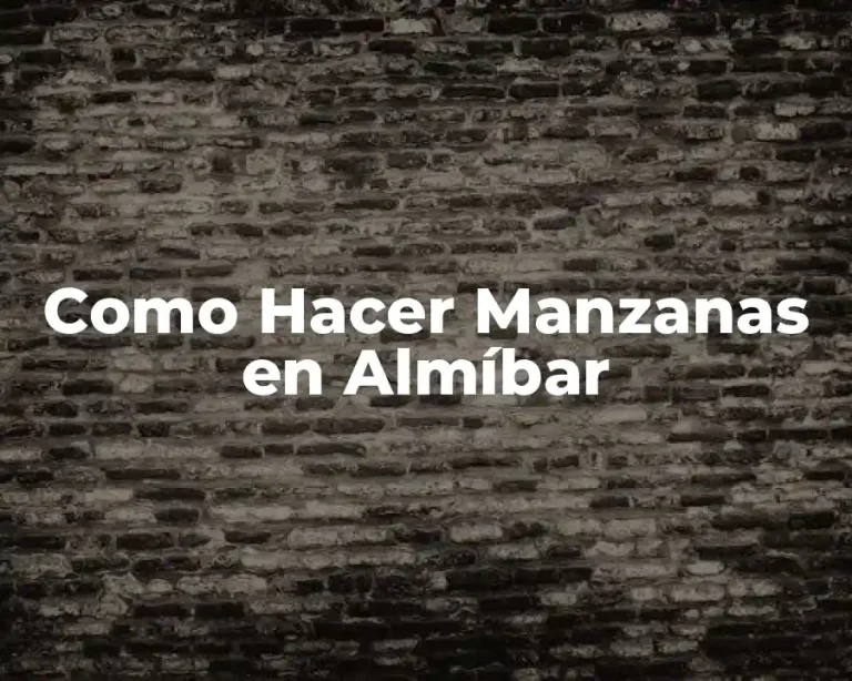 Como Hacer Manzanas en Almíbar