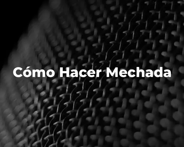 Cómo Hacer Mechada
