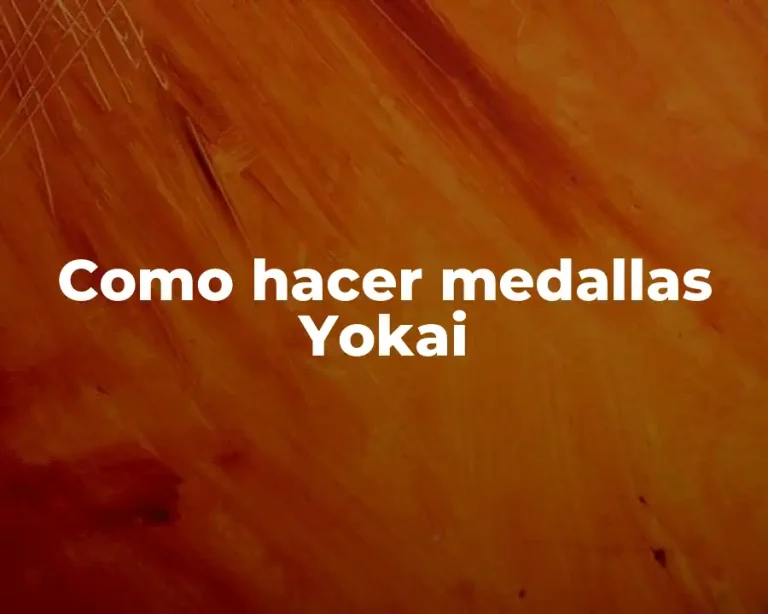 Como hacer medallas Yokai