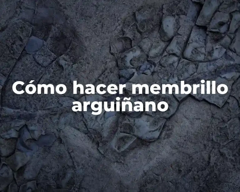 Cómo hacer membrillo arguiñano