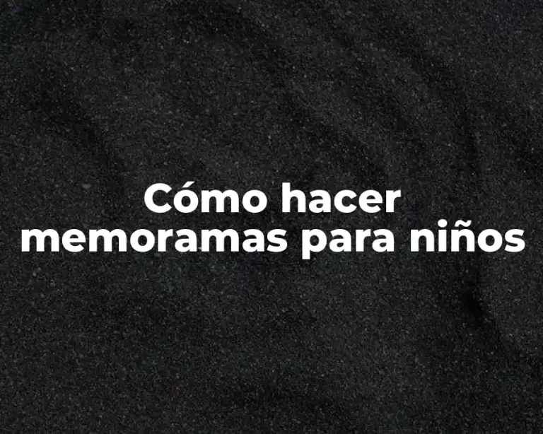 Cómo hacer memoramas para niños