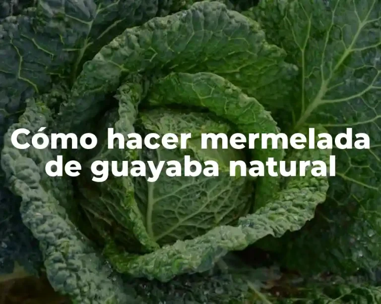 Cómo hacer mermelada de guayaba natural