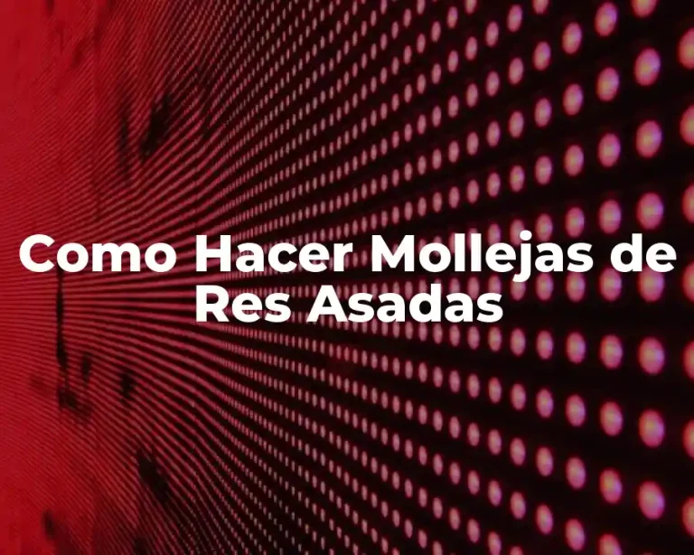 Como Hacer Mollejas de Res Asadas