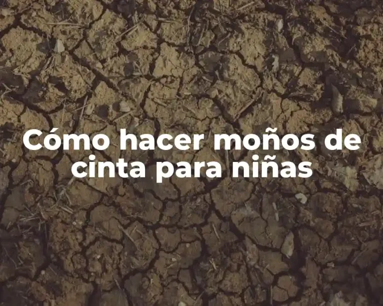 Cómo hacer moños de cinta para niñas