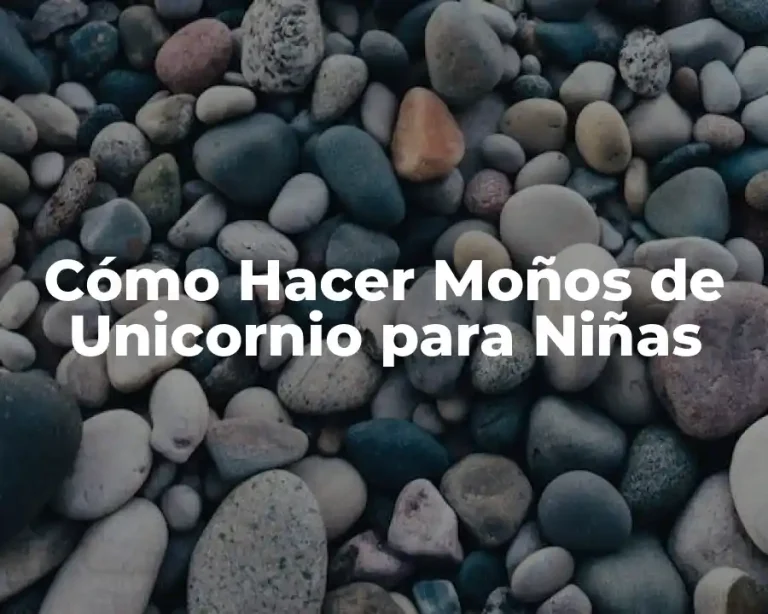 Cómo Hacer Moños de Unicornio para Niñas