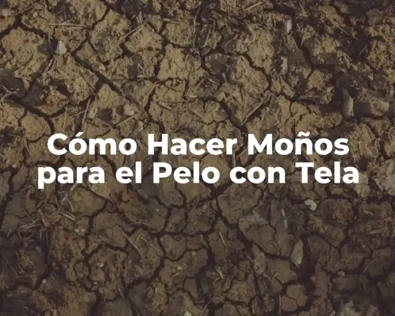 Cómo Hacer Moños para el Pelo con Tela