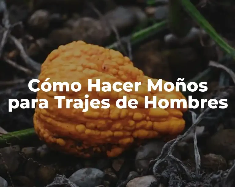 Cómo Hacer Moños para Trajes de Hombres