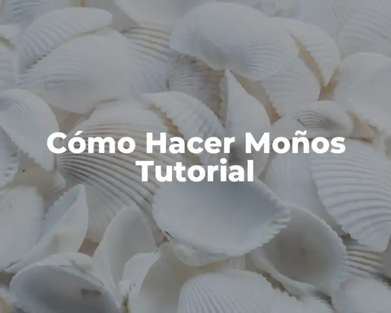 Cómo Hacer Moños Tutorial