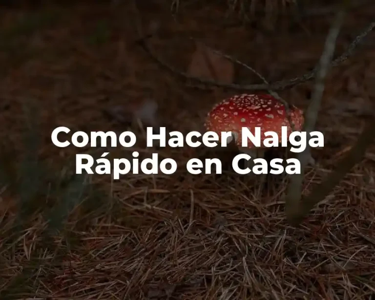 Como Hacer Nalga Rápido en Casa