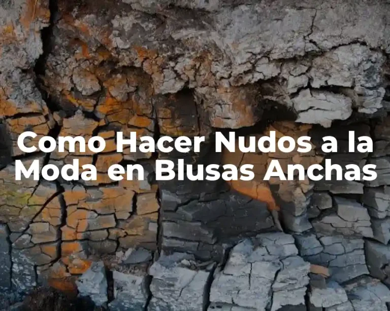 Como Hacer Nudos a la Moda en Blusas Anchas