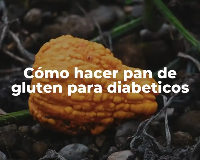 Cómo hacer pan de gluten para diabeticos