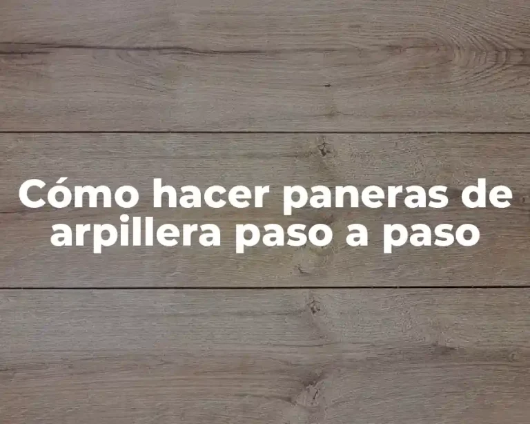 Cómo hacer paneras de arpillera paso a paso