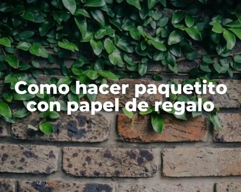 Como hacer paquetito con papel de regalo