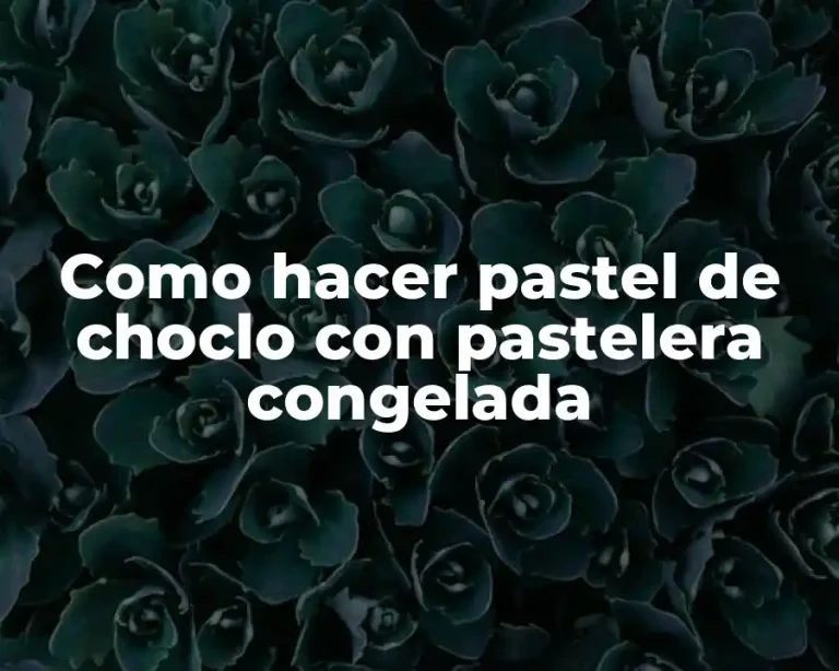 Como hacer pastel de choclo con pastelera congelada