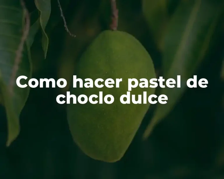 Como hacer pastel de choclo dulce