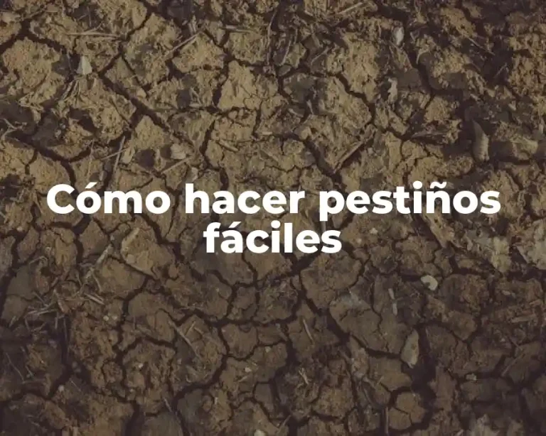 Cómo hacer pestiños fáciles