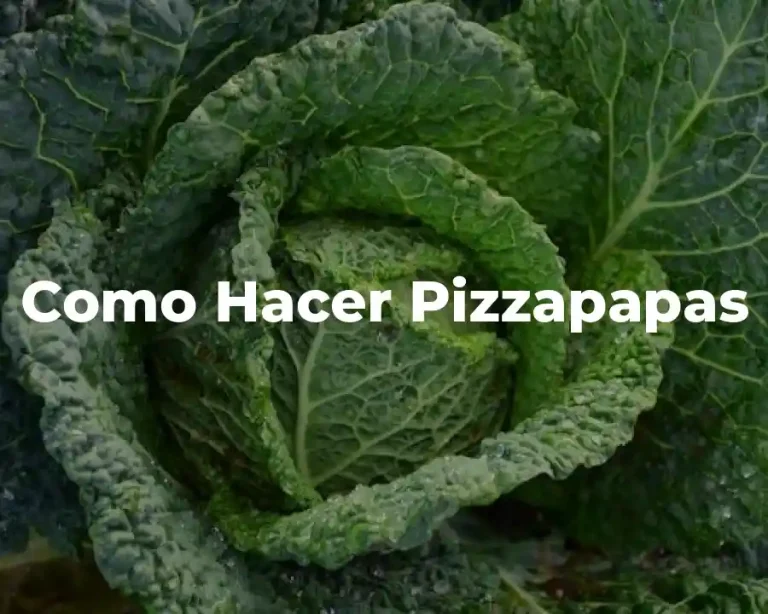 Como Hacer Pizzapapas