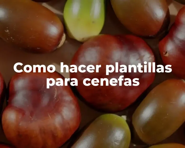 Como hacer plantillas para cenefas