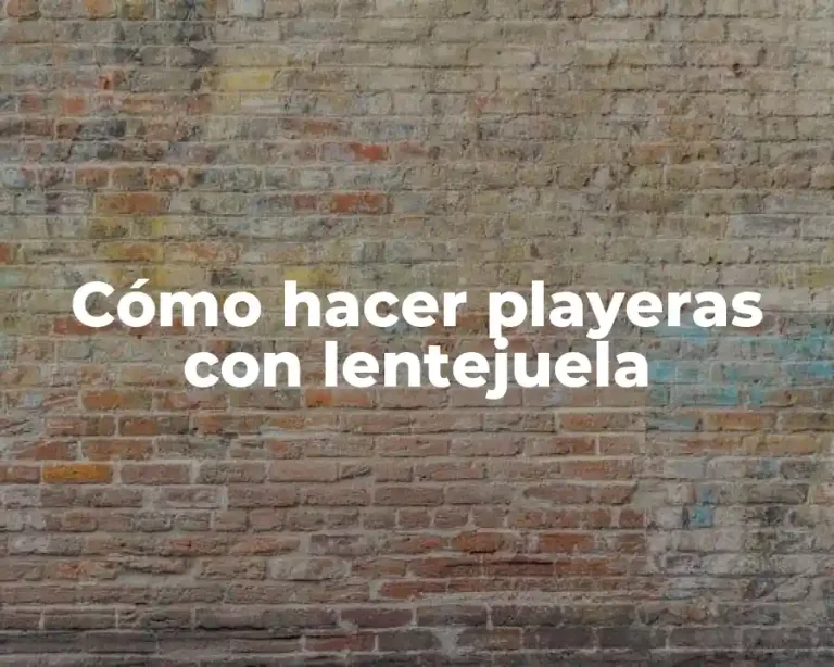Cómo hacer playeras con lentejuela