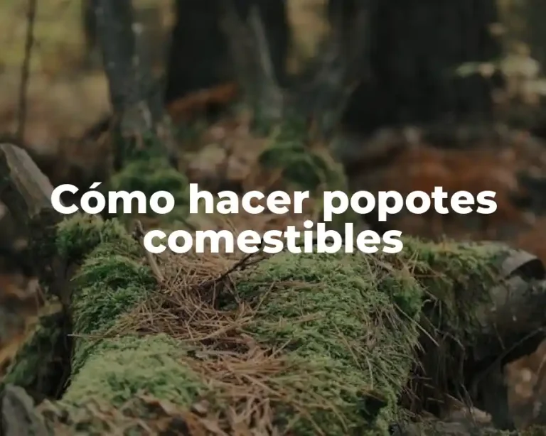 Cómo hacer popotes comestibles