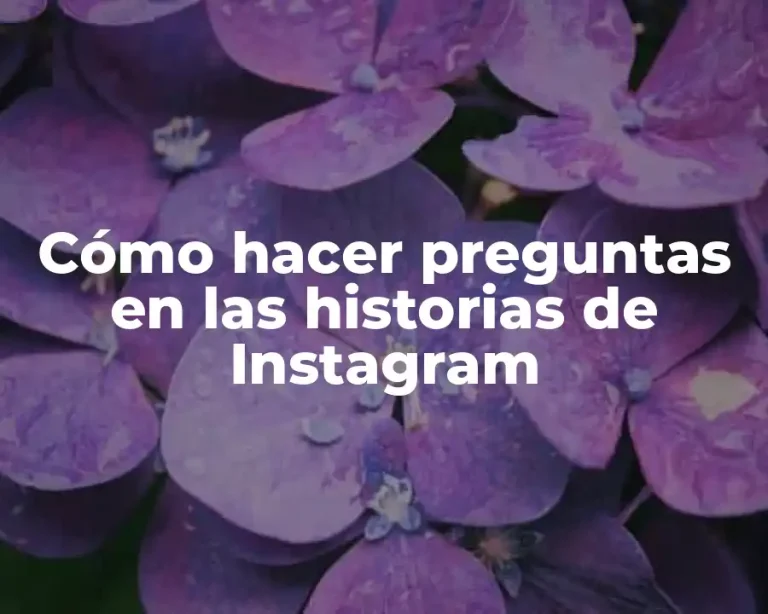 Cómo hacer preguntas en las historias de Instagram