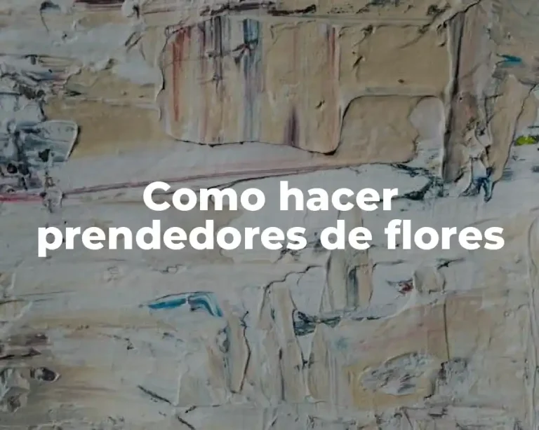 Como hacer prendedores de flores