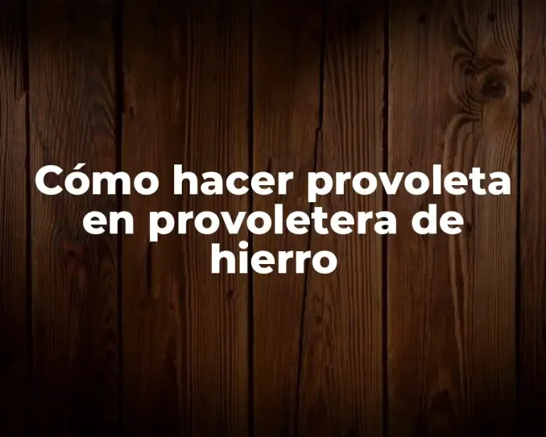 Cómo hacer provoleta en provoletera de hierro