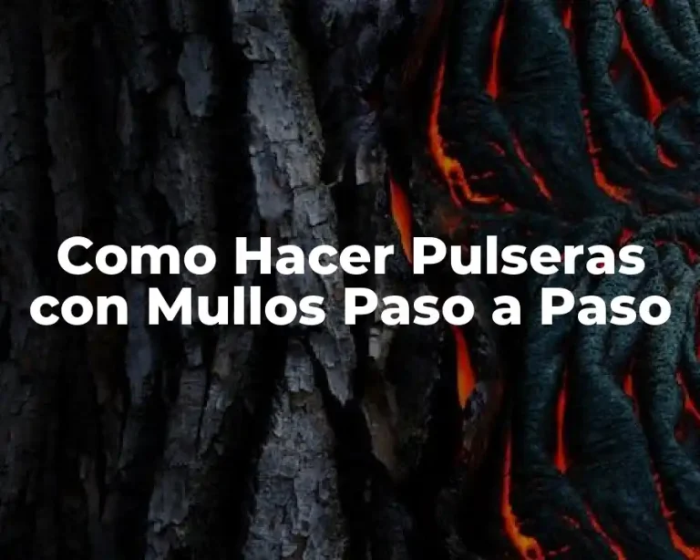 Como Hacer Pulseras con Mullos Paso a Paso