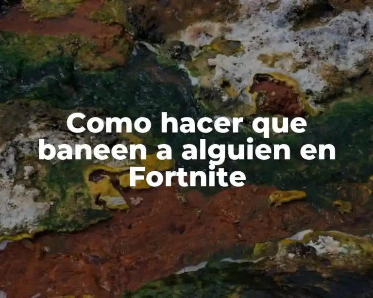 Como hacer que baneen a alguien en Fortnite