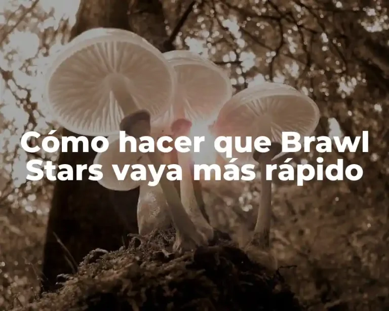 Cómo hacer que Brawl Stars vaya más rápido