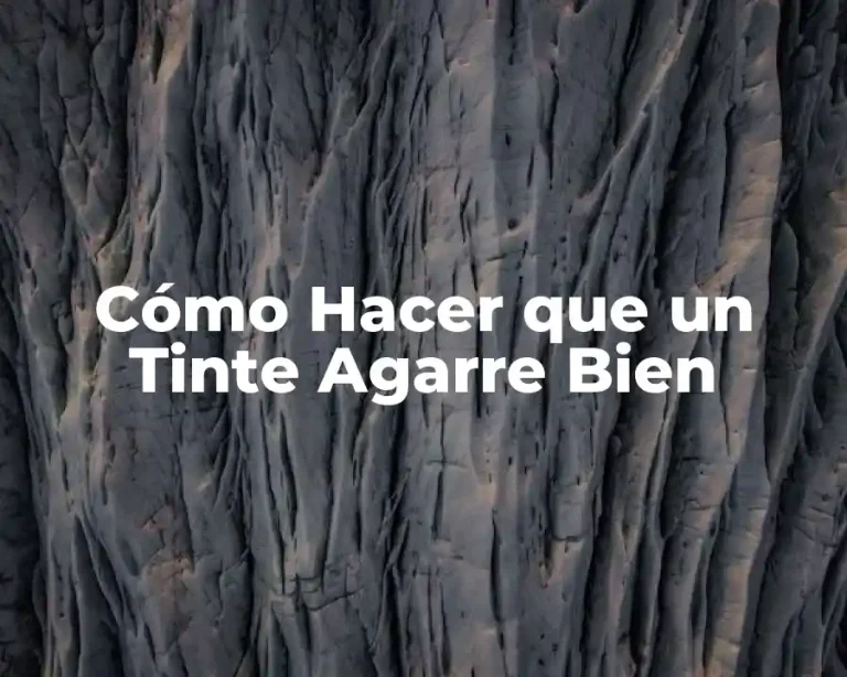 Cómo Hacer que un Tinte Agarre Bien