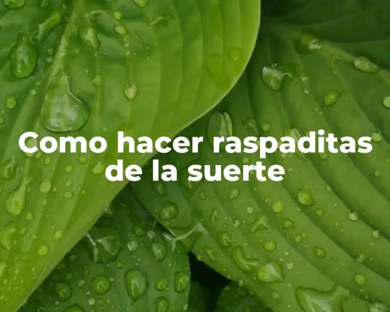 Como hacer raspaditas de la suerte