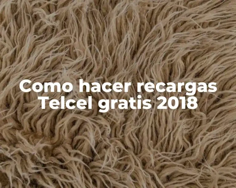 Como hacer recargas Telcel gratis 2018