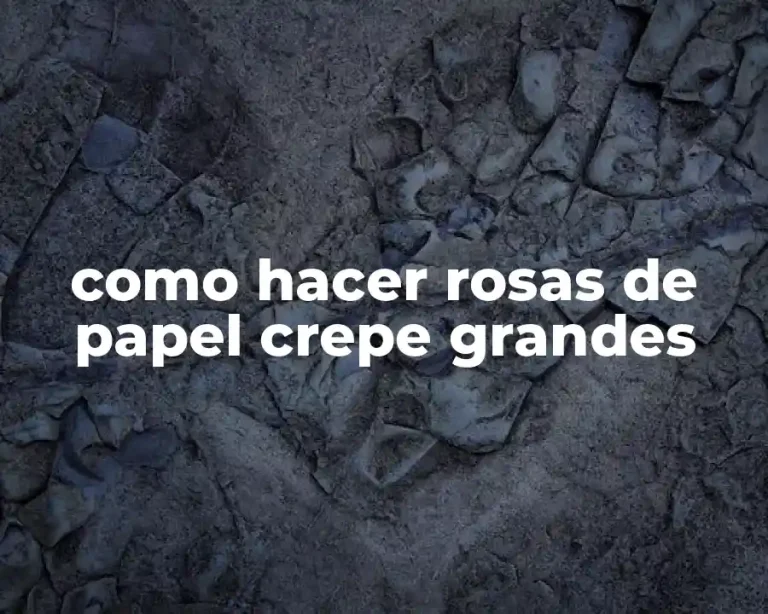 como hacer rosas de papel crepe grandes