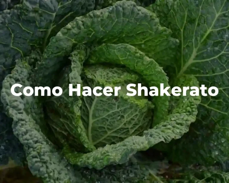 Como Hacer Shakerato
